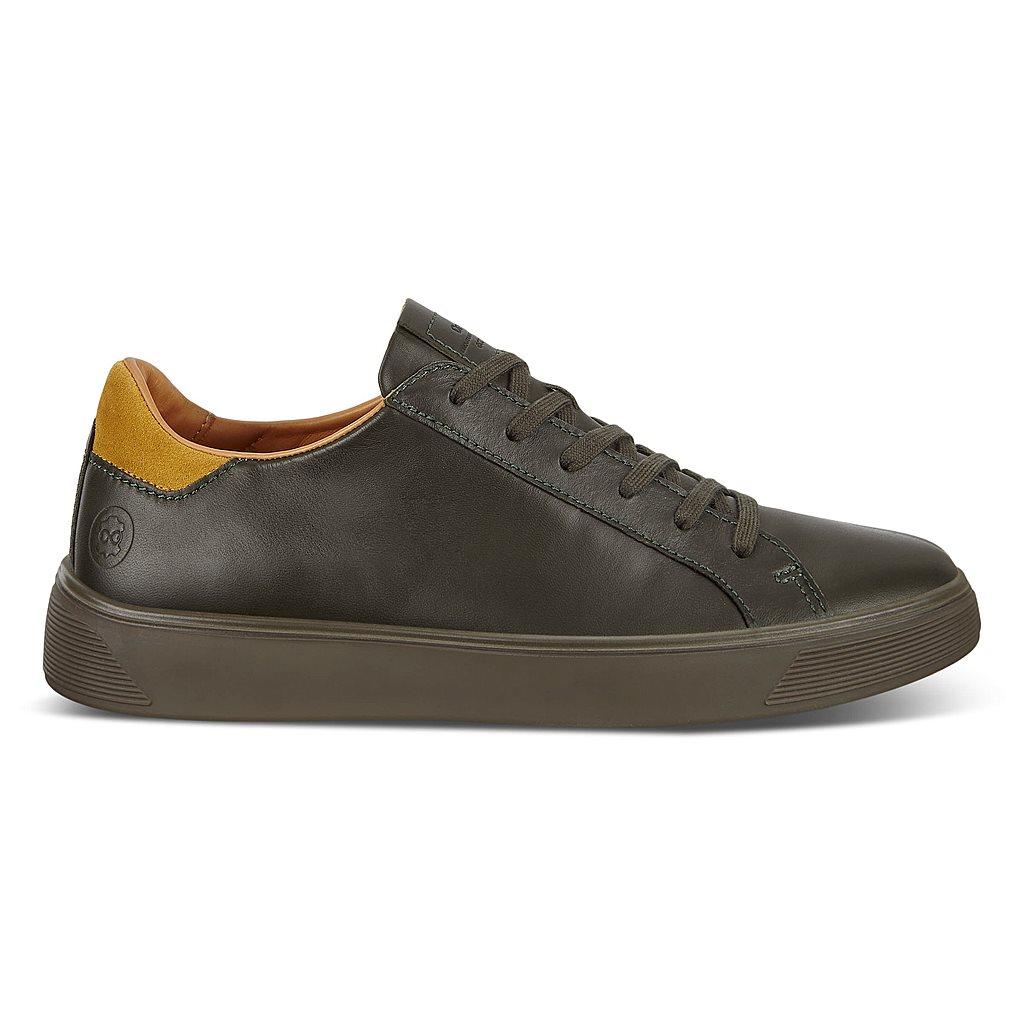 Chaussures Décontractées Ecco Street Tray Homme Vert 2389-PGDBR